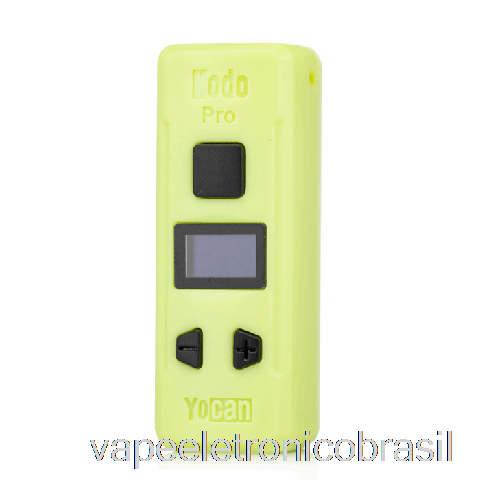 Vape Recarregável Yocan Kodo Pro Vaporizador Amarelo